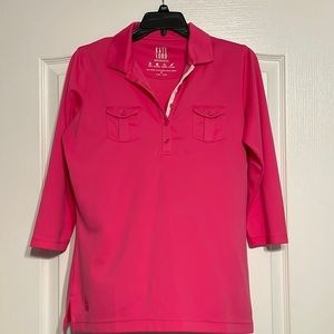 Pink Kate Lord performance long sleeve shirt size Medium